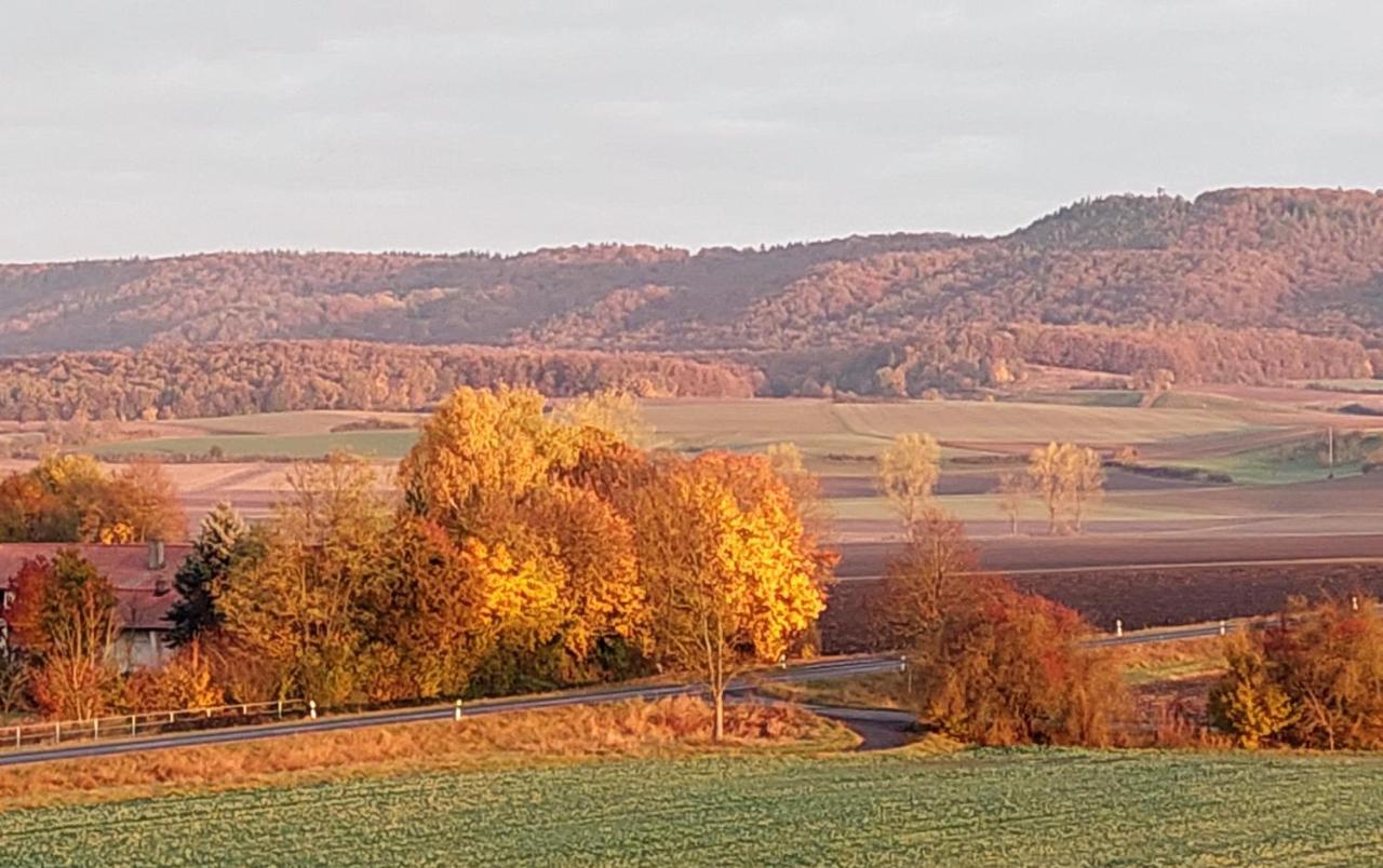Ferienwohnung "Auszeit" Hofheim in Unterfranken ภายนอก รูปภาพ