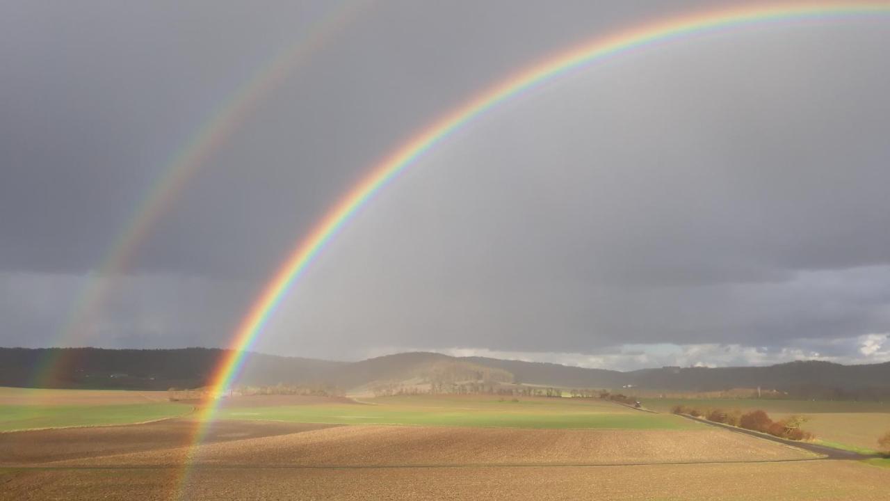 Ferienwohnung "Auszeit" Hofheim in Unterfranken ภายนอก รูปภาพ